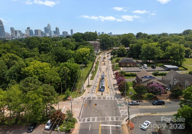 1912 St John St, Charlotte, NC 28216 - bird's eye view of skyline