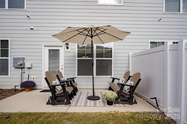 view of patio / terrace