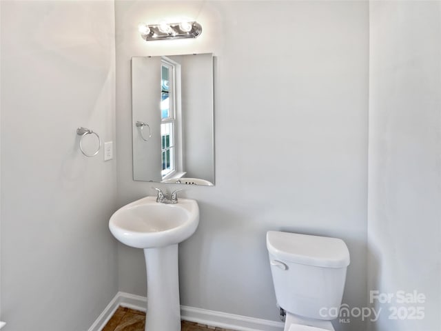 bathroom with toilet