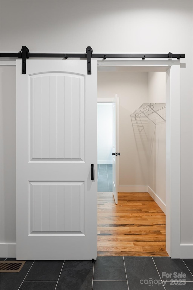 closet with visible vents