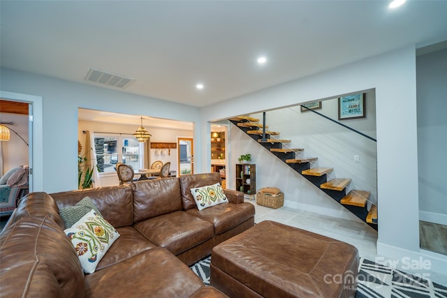 view of living room