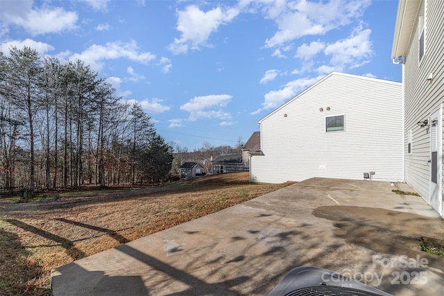 exterior space with a patio area