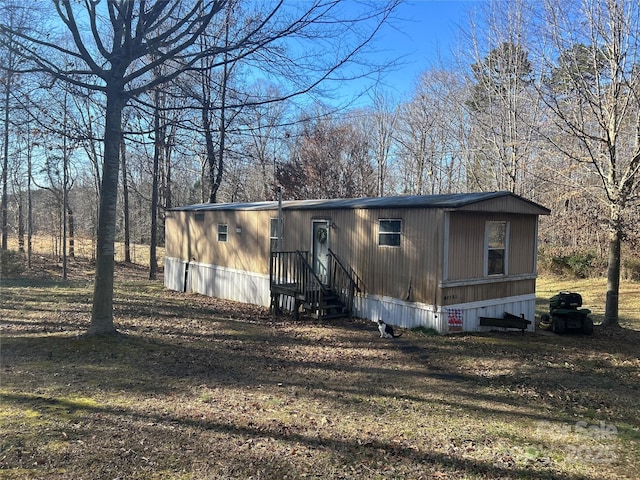 view of manufactured / mobile home