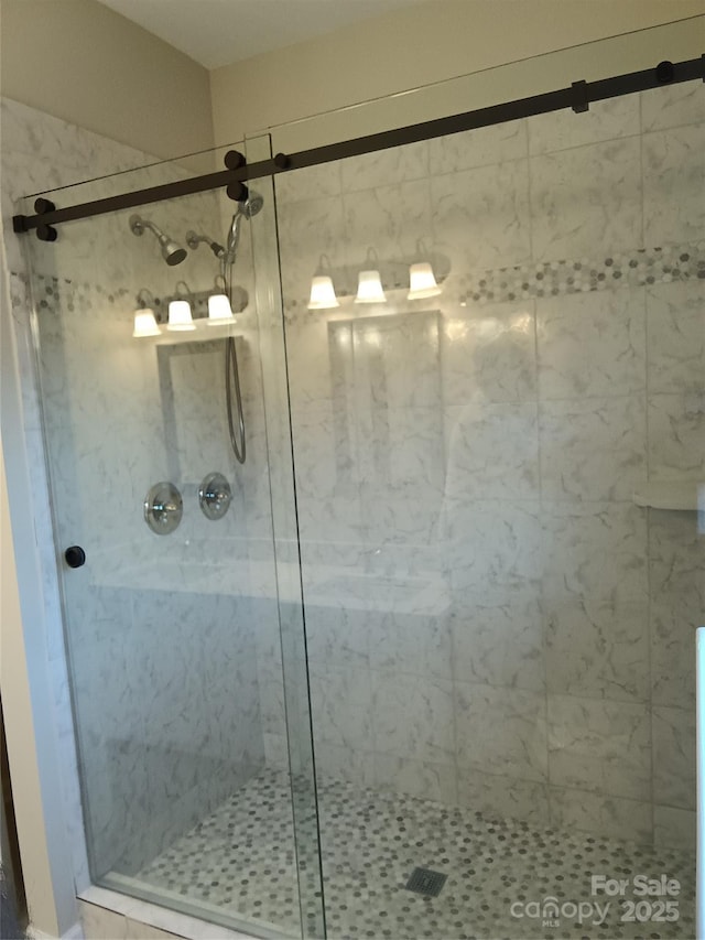 1331 Copper Creek Ln, Fort Mill, SC 29715 - bathroom with a shower with door