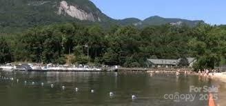 view of water feature with a mountain view