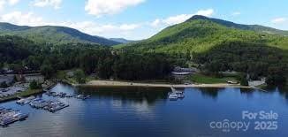 property view of water with a mountain view