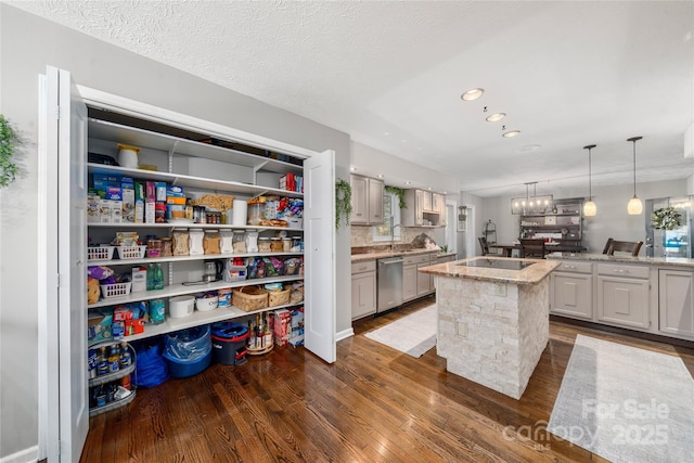 pantry featuring sink