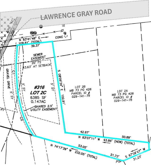 316 Lawrence Gray Rd, Charlotte NC, 28262 land for sale