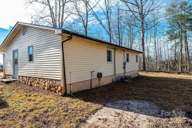 view of side of property