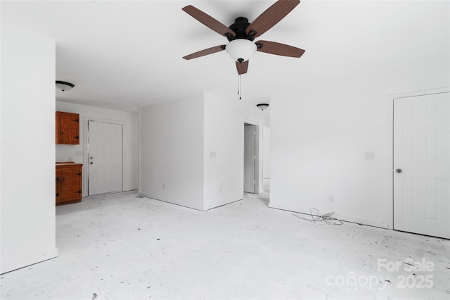 view of unfurnished living room