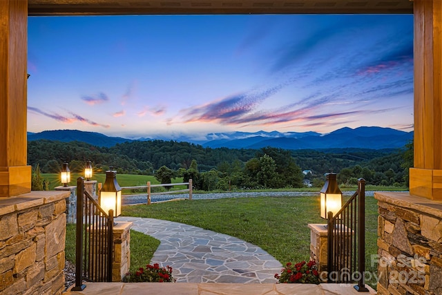 property view of mountains