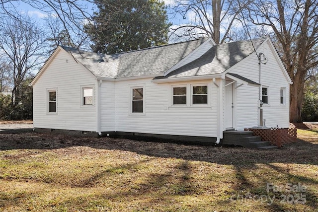 view of side of property