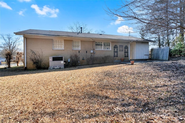 view of back of property