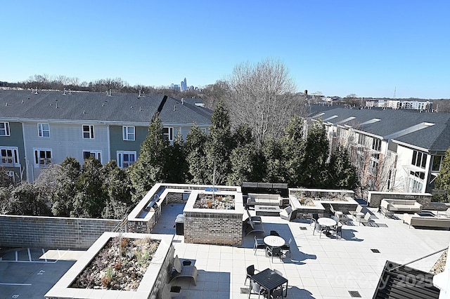 3630 N Davidson St, Charlotte, NC 28205 - view of patio / terrace with a grill