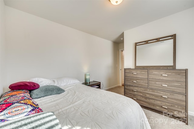 bedroom featuring carpet floors