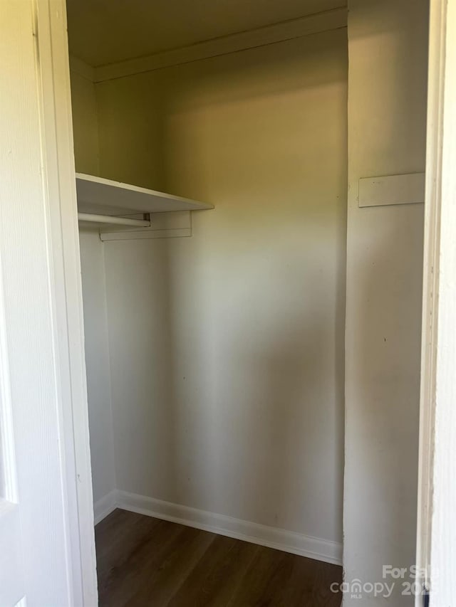 view of closet