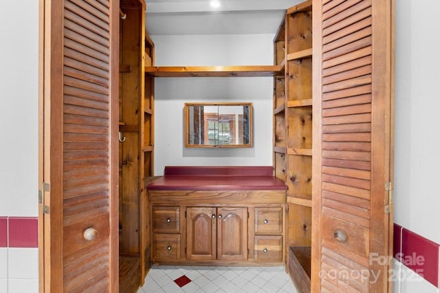 bathroom featuring tile patterned floors