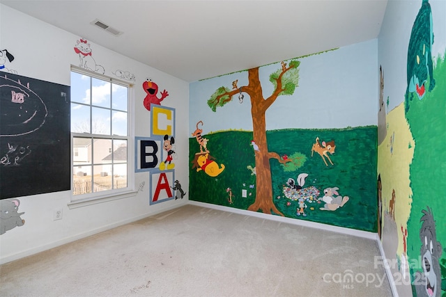 bedroom with carpet flooring