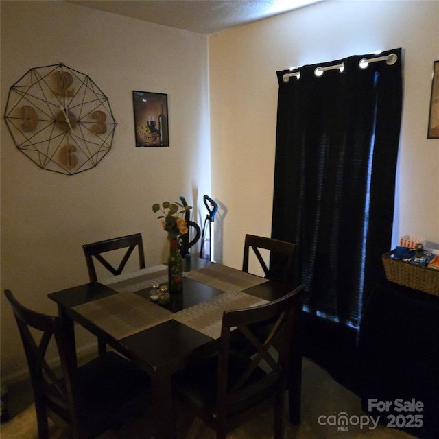 view of dining room