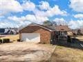 exterior space with a garage