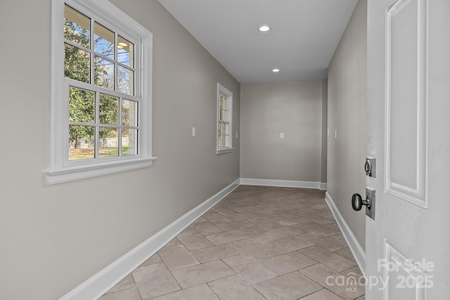 washroom featuring light tile patterned floors