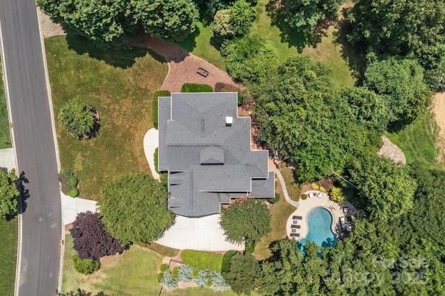 110 Lynbrook Dr, Davidson, NC 28036 - aerial view of property's location featuring a pool