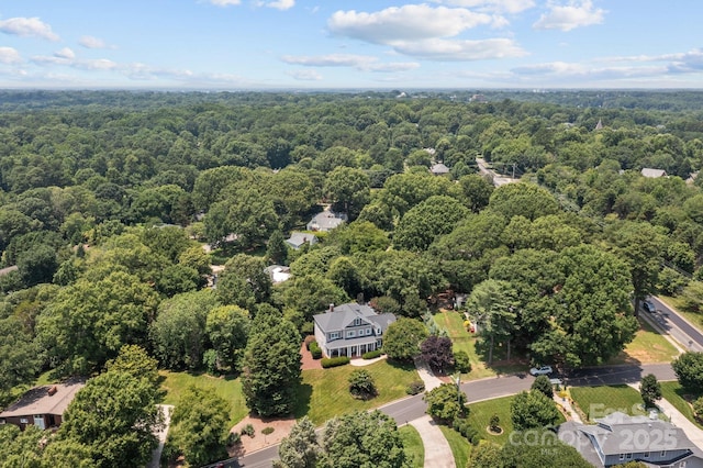 110 Lynbrook Dr, Davidson, NC 28036 - drone / aerial view of a heavily wooded area
