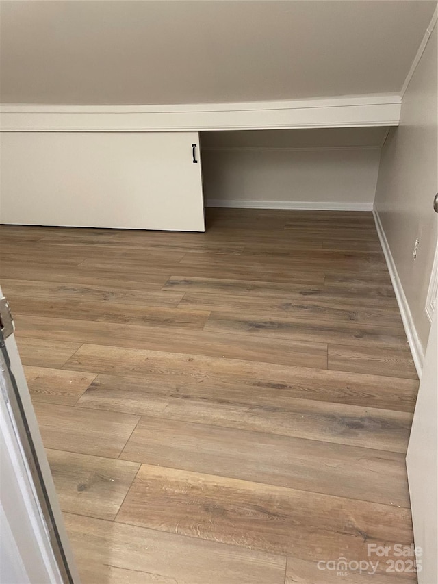 interior details with wood-type flooring