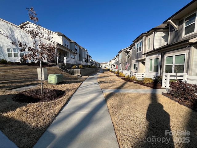 view of street