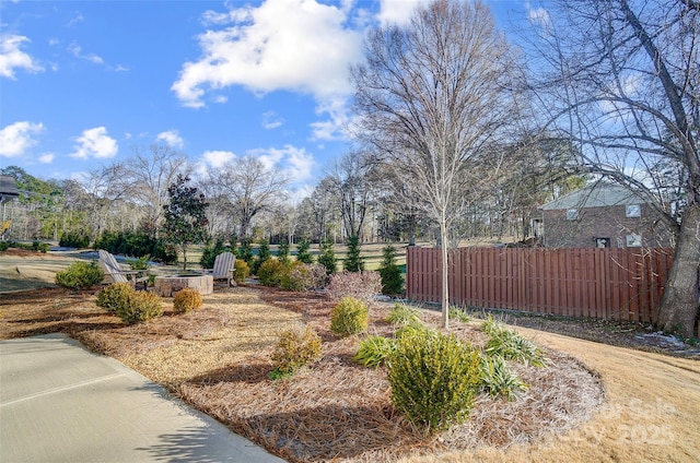 128 Shay Crossing Rd, Salisbury, NC 28146 - view of yard with fence