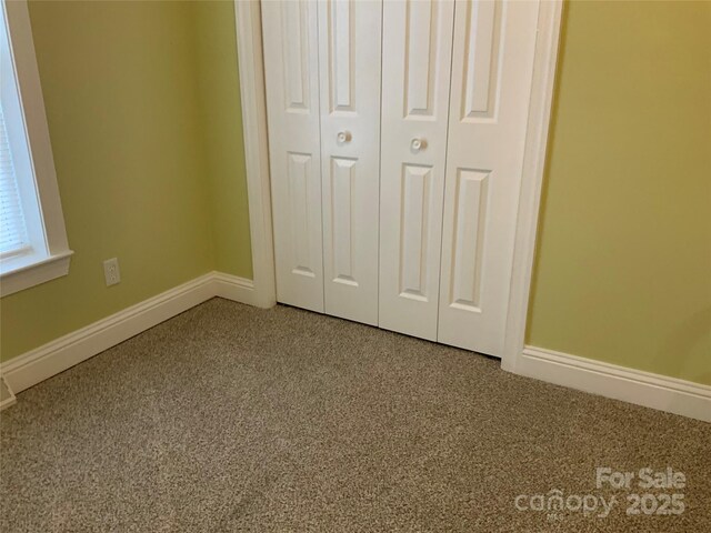 7 Chapel Park Pl, Asheville, NC 28803 - unfurnished bedroom featuring carpet and a closet