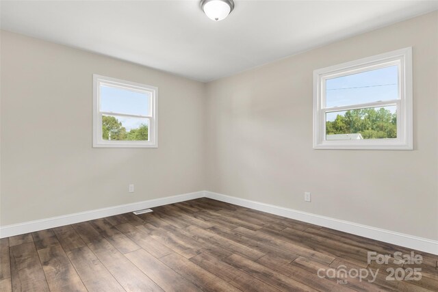 2525 Oxford Cir, Lancaster, SC 29720 - empty room featuring dark hardwood / wood-style floors
