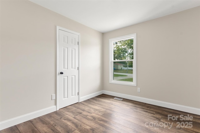 2525 Oxford Cir, Lancaster, SC 29720 - spare room featuring hardwood / wood-style floors