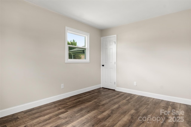 2525 Oxford Cir, Lancaster, SC 29720 - empty room with dark hardwood / wood-style flooring