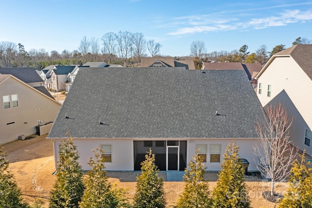 view of rear view of property