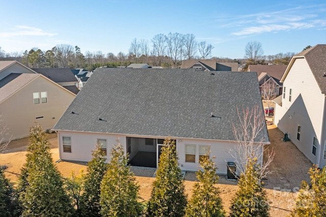 view of back of property