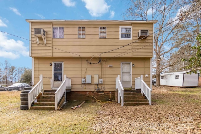 view of back of property