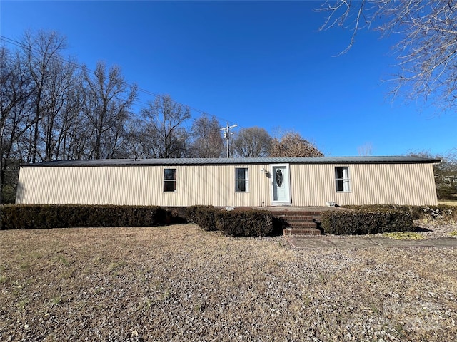 view of manufactured / mobile home