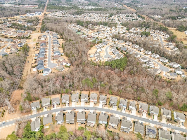 2201 Bluebell Way, Tega Cay, SC 29708 - aerial view of property and surrounding area with nearby suburban area