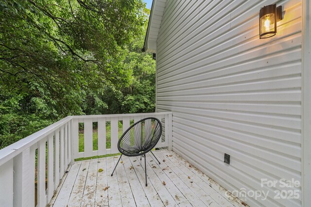 211 Brooklyn Ave, Lancaster, SC 29720 - view of wooden terrace