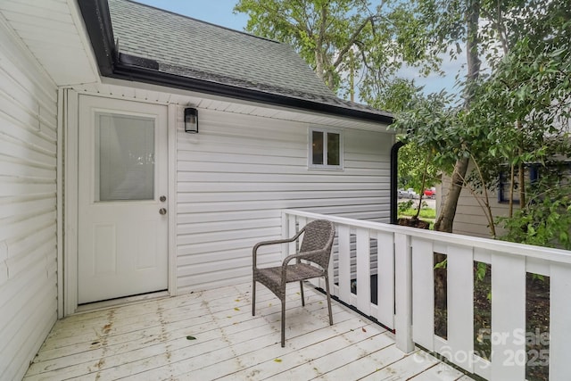 211 Brooklyn Ave, Lancaster, SC 29720 - view of wooden terrace