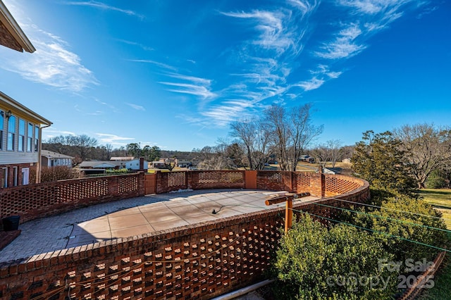 exterior space with a patio area