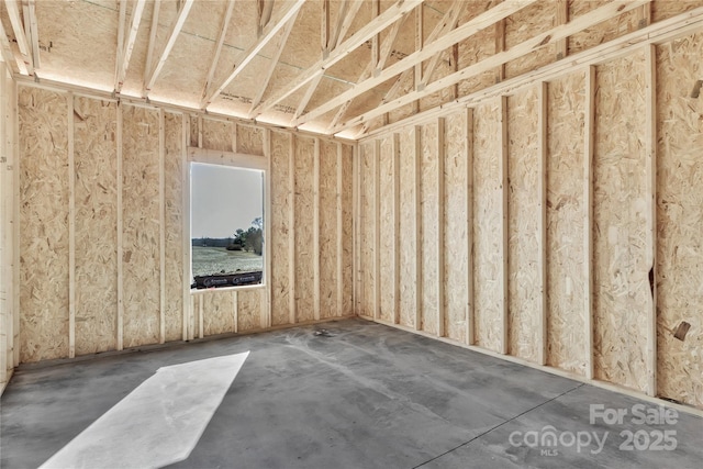 view of storage room