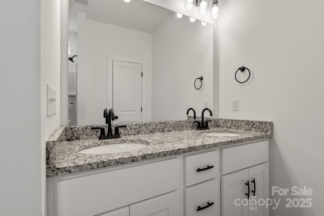 5177 Flay Rd, Lincolnton, NC 28021 - bathroom with double vanity