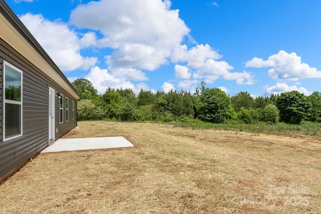 5177 Flay Rd, Lincolnton, NC 28021 - view of green lawn featuring a patio area