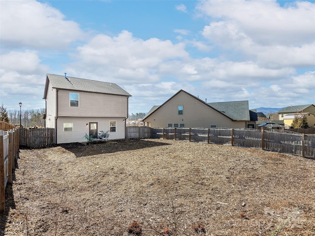 view of rear view of house