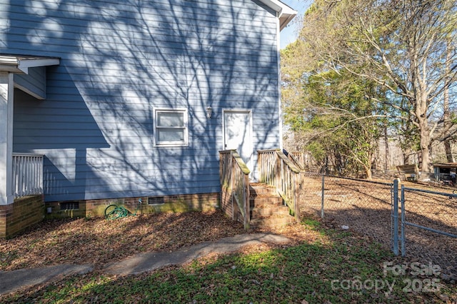 view of property exterior