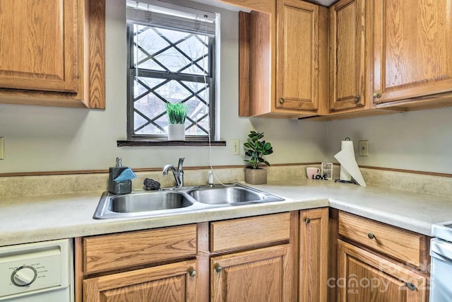 kitchen featuring dishwasher and sink