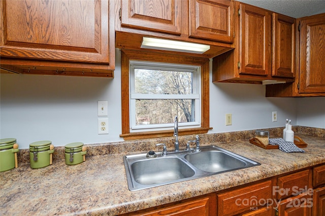 kitchen featuring sink