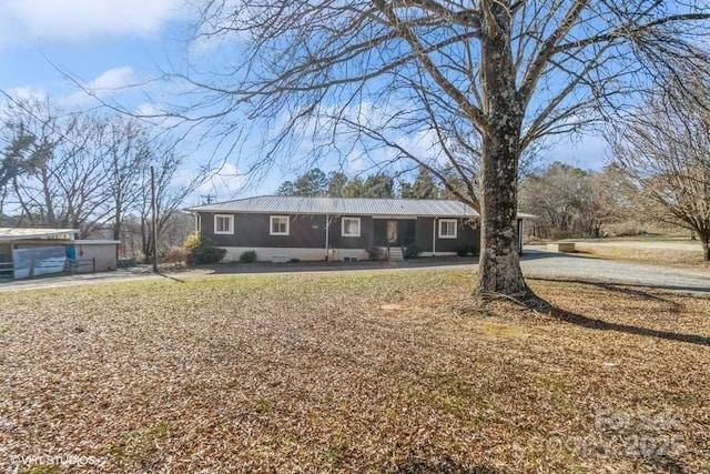 view of ranch-style house